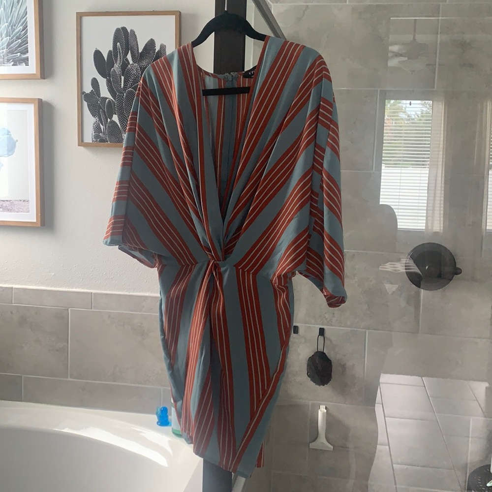 Kimono mini dress